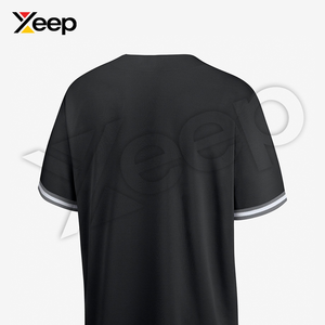 เสื้อเบสบอลผู้ชาย XEEP Customize รุ่น XC-BBU-27 ผ้าโพลีเอสเตอร์ พิมพ์ลายด้วยความร้อน แขนสั้น ระบายอากาศได้ดี ทรงสปอร์ต - Product Image 4