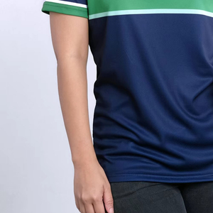 Made With Best Material Breathable High Quality Summer <b>Women</b> <b>Polo</b> <b>Shirt</b> Slim Short Sleeve Patchwork <b>Women's</b> <b>Polo</b> <b>Shirt</b> - Product Image 5