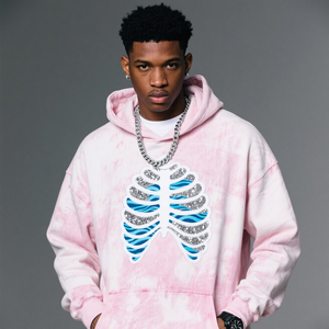 Sweat à capuche décontracté pour homme, personnalisé, hiver, respirant, séchage rapide, écologique, en polaire tricotée, durable, anti-boulochage, impression frontale, OEM/ODM - Product Image 3