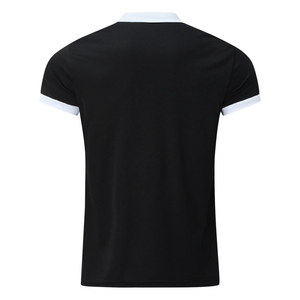 <b>Women's</b> Breathable Short Sleeve Polo Shirt Solid Color Knitted Casual <b>Top</b> Regular Length 100% Polyester - Product Image 2