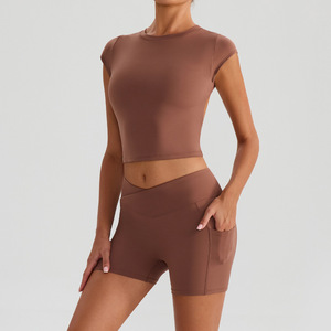Shorts de Lino de Cintura Alta para Mujer, Transpirables, Corte Holgado, Suaves, Ligeros, Casuales, para Playa, Viajes, Uso Diario - Product Image 6