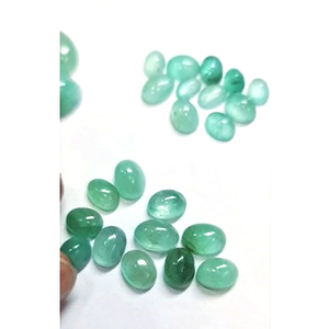 100 Piezas de Esmeralda Natural de 8mm - 20mm, Cabujón Ovalado en Forma de Pera, 316 Quilates, Lote Iroc Sales, Buena Calidad, Cabujón Suelto para Joyería - Product Image 3