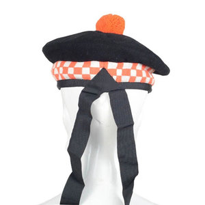 Chapeau Kilt Classique Traditionnel Écossais - Bonnet Balmoral en Laine 100% de Haute Qualité, Tissu Personnalisé - Product Image 3