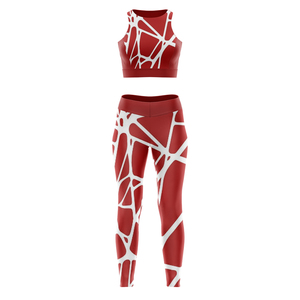 Nouvel Arrivage Ensemble de Yoga Femme Qualité Premium - Tenue de Sport 2 Pièces Solide, Respirante et Écologique avec Design Personnalisable - Product Image 4