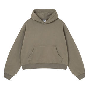 ผู้ผลิตเสื้อผ้าฝ้ายพรีเมียมแบบลำลองสำหรับทุกวัน รับผลิตเสื้อฮู้ดดี้ตามสั่ง ผลิตจำนวนมากแบบ OEM - Product Image 4