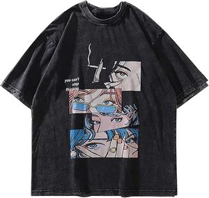 Camiseta con Estampado Gráfico Premium para Hombre, Tela de Algodón Suave, Corte Holgado, Estilo Urbano para Uso Casual y Diario - Product Image 5