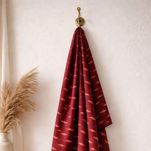 Tela de Algodón Ikat de Primera Calidad, Tejida a Mano por Artesanos, Ecológica, Lavable, Textil Tradicional y Sostenible para Tapicería - Product Image 3