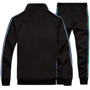 Ensemble de survêtement tendance en matière de qualité supérieure, coupe ajustée, nouveau design, sur mesure, pour homme, deux pièces - Product Image 2