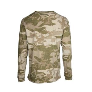 Men <b>Camouflage</b> Full Sleeve Moisture-Wicking Hunting <b>Shirt</b> Crew Neck Breathable Polyester Outdoor Top Summer Wear Printed - Product Image 2
