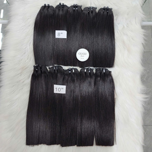 ผม GUGU HAIR แท้ 100% ผมเวอร์จินเวียดนามแบบดิบ เกรด 12A ต่อผมแบบเครื่องจักรเย็บสองชั้น ซุปเปอร์ดับเบิ้ลดรอน ผมตรงแบบ Bone Straight แบบเป็นมัด - Product Image 2