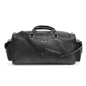 กระเป๋าเดินทางหนังแท้พรีเมียม น้ำหนักเบา พกพาสะดวก สไตล์วินเทจ กระเป๋าถือขนาดใหญ่สำหรับเดินทางช่วงสุดสัปดาห์ พร้อมหูหิ้ว - Product Image 6