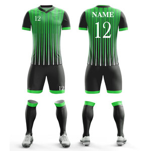 Team Wear Jersey with Short Set Manufacturer Club Uniform Men's Apparel Soccer Uniform Kits Training Wear <b>Compression</b> Jersey - Product Image 1