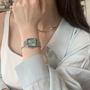 Reloj de Pulsera de Cuarzo Cuadrado, Resistente al Agua, con Esfera de Cristal y Aleación, Diseño Moderno Unisex, Venta al Por Mayor de Fábrica, Nuevo 2026 - Product Image 4