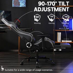 Ergonomic 400lb Gaming Chair for Adults Comfortable Computer Desk Chair with Adjustable Lumbar for Heavy People Big Tall Offi - Product Image 4