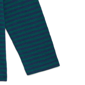 Camiseta Polo Infantil Personalizable, 100% Algodón Tejido, Ecológica, al por Mayor, Corte Regular, Multicolor, Casual, Cuello Redondo, Rayas, Manga Larga - Product Image 3