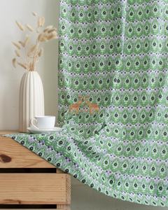 Juego de Cortinas de Algodón con Estampado Indio, Diseño Botánico Boho Elegante, Material de Cortina de Primera Calidad para Decoración del Hogar, Dormitorio - Product Image 3