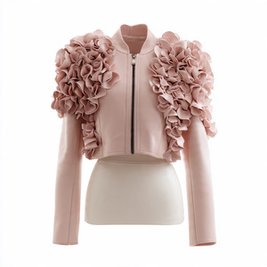 Veste en cuir de style Genz de haute qualité, très élégante et cool - Product Image 3