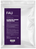 FAU DE SIGNATURE พรีเมี่ยม มอยลิ่ง ฟีส์มาส์กแบบแป้งผสมอาร์บูตินและอัลลันโทอิน ขนาดทดลอง สำหรับทุกสภาพผิว - Product Image 1