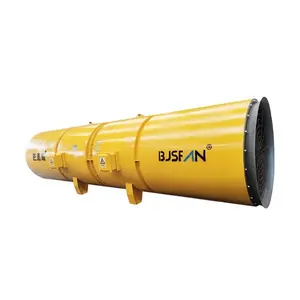 tunnel construction axial fan bi-directional reversible mine inverted swirl exhaust pipe ventilation fans