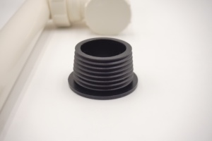 Connecteur coudé en PVC co-PE au design moderne Raccord de tuyau durable et résistant à l'eau pour toilettes et cuisine OEM pour les applications de salle de bain - Product Image 4