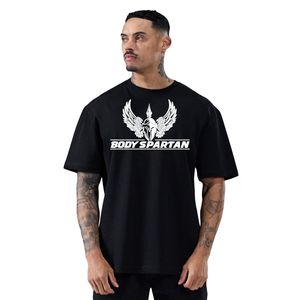 เสื้อยืดโอเวอร์ไซส์สีดำสำหรับผู้ชายแขนสั้นลำลองสตรีทแวร์คอกลมน้ำหนักเบาระบายอากาศได้เสื้อยืดแฟชั่นฤดูร้อน - Product Image 1