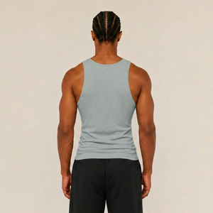 Camiseta sin Mangas para Hombre con Tela Ligera de Alto Rendimiento para Gimnasio, Entrenamiento, Fitness, Running y Estilo de Vida Activo OEM - Product Image 4