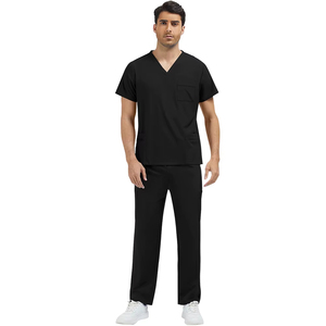 Nueva Llegada, Uniformes Médicos Unisex de Punto Ecológico, Talla Europea, con Logotipo Personalizado, para Hospital, Clínica, Laboratorio, Médico, Verano - Product Image 5