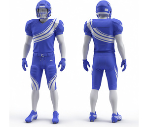 Uniforme de Fútbol Americano Personalizado por Sublimación, Fábrica de Camisetas Deportivas, Equipación de Fútbol |   Ropa Deportiva Transpirable de Poliéster - Product Image 1
