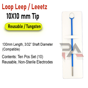 Electrodo de Bucle LLETZ LEEP de Alambre de Tungsteno de Alta Calidad, Punta de 10x10mm, Instrumentos Electroquirúrgicos de Ginecología - Product Image 4