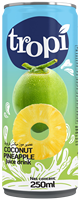 250ml Private Label Vietnam Gratis Sample Design Tropisch Fruit Sap met smaak van sinaasappel, appel, ananas, mango, suikerriet en watermeloen