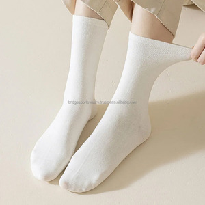 <b>Mens</b> Custom Sports <b>Socks</b> <b>Ankle</b> Length Knitted 100% Cotton - Product Image 2