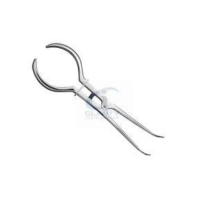 CLASTY INSTRUMENTS Pinzas de dique de goma estilo Brewer Stokes de acero inoxidable reutilizables y autoclavables para colocación de diques de goma en odontología - Product Image 1