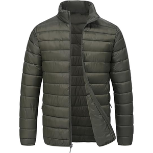 Chaquetas acolchadas para hombre recién llegadas, chaquetas gruesas de burbujas para hombre, tallas grandes - Product Image 1