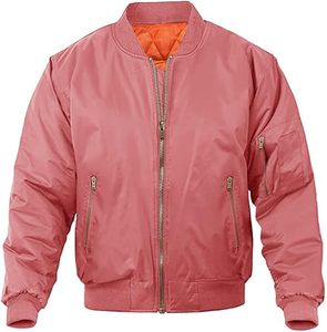 Blouson Bomber Homme Décontracté Automne Hiver, Manteau et Veste d'extérieur Tendance, Coupe-Vent Multicolore pour Homme - Product Image 1