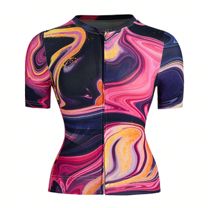 Maillot de cyclisme respirant en maille à manches courtes, modèle 2026, le plus vendu, personnalisable par sublimation pour équipes, vente en gros - Product Image 3