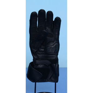 Guantes de Motocicleta de Invierno de Cuero Negro Personalizados con Agarre para las Manos y Protección para los Nudillos y los Dedos para Ciclismo al Aire Libre - Product Image 6
