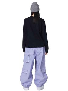 Pantalones de esquí impermeables y aislantes, cortavientos, térmicos, para hombre y mujer, para snowboard en invierno, de excelente calidad. - Product Image 4