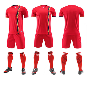 Camiseta Deportiva Personalizada para Hombre y Conjunto de Uniforme de Fútbol para Jóvenes, Kits Elásticos Lisos para Niños - Product Image 2