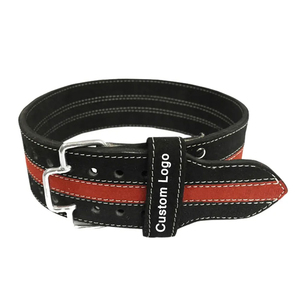 Customizable Durable Breathable Leather Waist Support Custom-Adjustable Gym Fitness Weight Lifting Logo Powerlifting <b>Belt</b> - Product Image 2