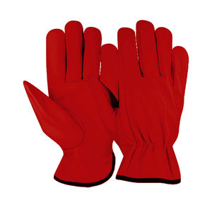 Wholesale Custom Logo Sheep Grain Leather <b>Driver</b> <b>Gloves</b> Heat & Spark Resistant Durable Industrial Safety Work <b>Gloves</b> - Product Image 4