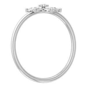 Бриллиантовое кольцо в форме маркизы, 14 карат - Product Image 2