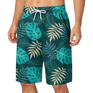 Trendy <b>Men</b> Swim Shorts Tropical Print Quick Dry Summer Beachwear Wholesale <b>Men</b> Luxury Swim <b>Trunks</b> Quick Dry - Product Image 1