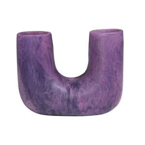 Vase à fleurs en résine au design moderne personnalisé, artisanat unique, décoration intérieure indienne, vase de table disponible en formes personnalisées - Product Image 6