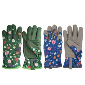 Unisex Printed Leather Gardening <b>Gloves</b> Eco-Friendly Breathable for Outdoor Daily Casual Gardening Hand Protection Touch Screen - Product Image 1