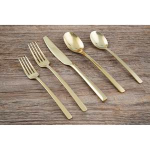 Ensemble de couverts en acier inoxydable miroir avec manche épais, de haute qualité, pour restaurants, hôtels et traiteurs à bas prix - Product Image 2