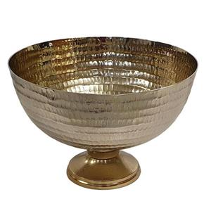 Anniversary Gift Items Food Serving Bowl Pedestal Style Metal Fruits Salad Bowls Living Room <b>Table</b> Decor Champagne Wine <b>Cooler</b> - Product Image 3