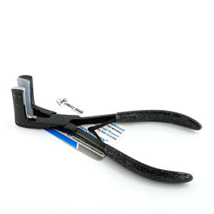 Outils d'extension de cheveux sur mesure Extensions de trame noire Pince à ruban pince d'étanchéité Pince à cheveux en acier inoxydable - Product Image 6