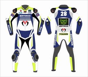 Men’s Custom Cowhide/Kangaroo Leather Racing Suit One Piece Jumpsuit/Traje with CE <b>Level</b> 2 Armor | Custom OEM Manufacturer - Product Image 1