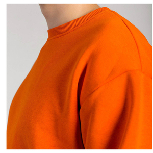 เสื้อสเวตเชิ้ตผู้ชายพิมพ์ลายตามสั่ง ODM ขายส่ง ผ้าฝ้ายฟลีซ 100% เป็นมิตรกับสิ่งแวดล้อม ระบายอากาศได้ดี อุ่นสบาย ทันสมัย สำหรับฤดูใบไม้ผลิ รับผลิตตามแบบ - Product Image 4