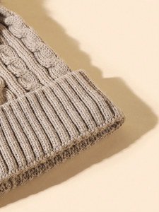 Bonnet en tricot personnalisé avec logo brodé ou jacquard, style court ou roulé - Product Image 4